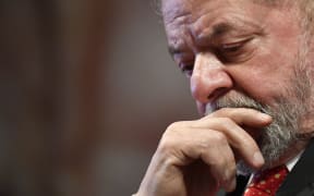 Former President  Luiz Inacio Lula da Silva during the inauguration of Gleisi Hoffmann as President.