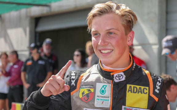 New Zealand's Liam Lawson wins the NZ Grand Prix and claims the Castrol Toyota Racing Series, NZ Grand Prix, Manfeild, Feilding, New Zealand, 10 February 2019. Photo by John Cowpland / alphapix