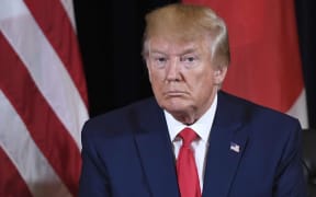 US President Donald during a meeting at the UN in New York, September 25, 2019.