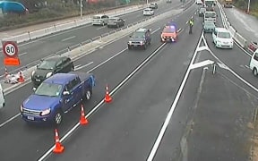 Crash has closed state highways in the Hutt Valley.
