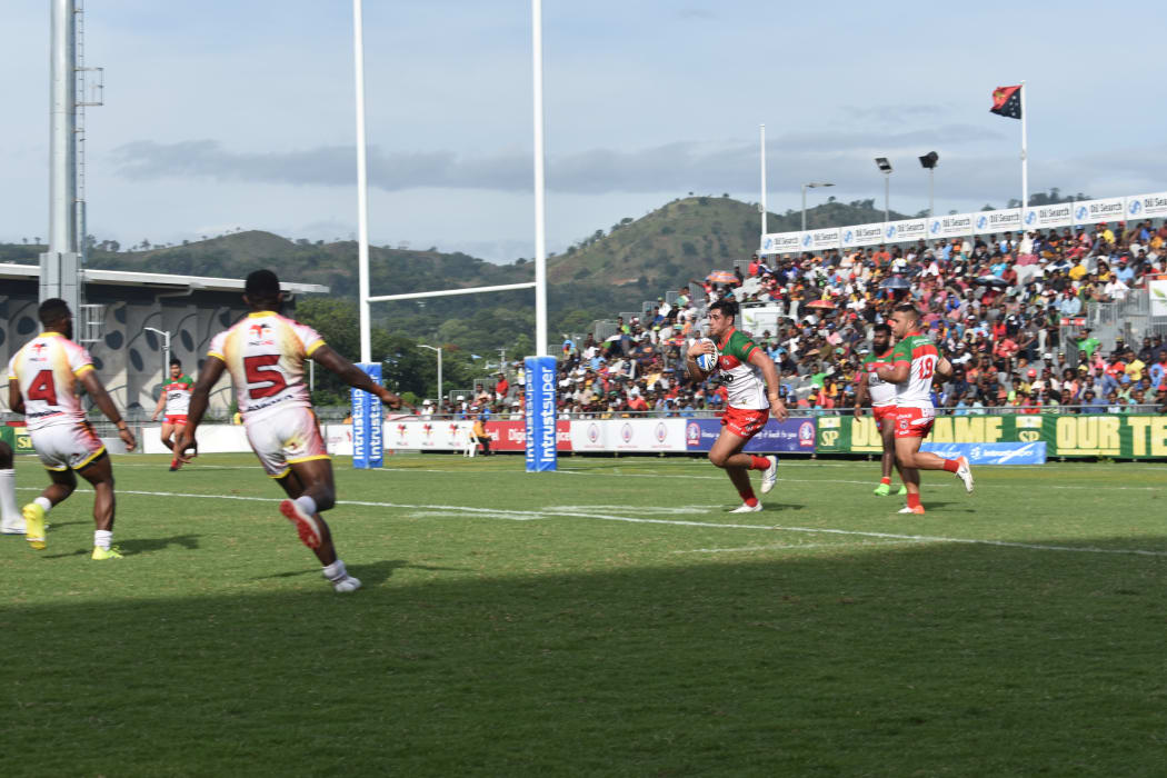 Wynnum Manly secured their first ever win in Port Moresby.