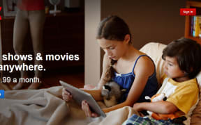 Screengrab of Netflix NZ website