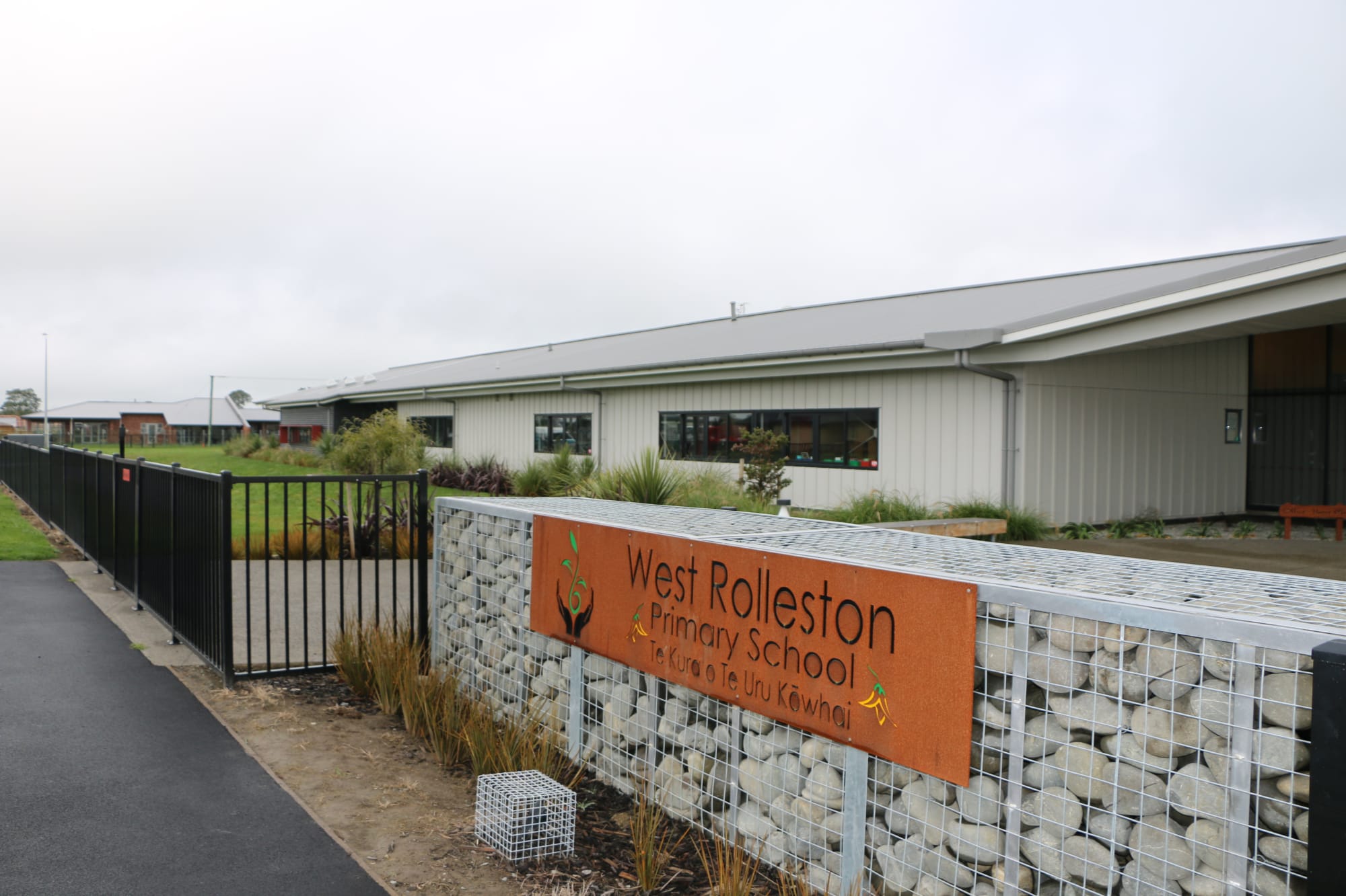 West Rolleston Primary School opened at the beginning of 2016 - one of four primary schools catering to the growing population