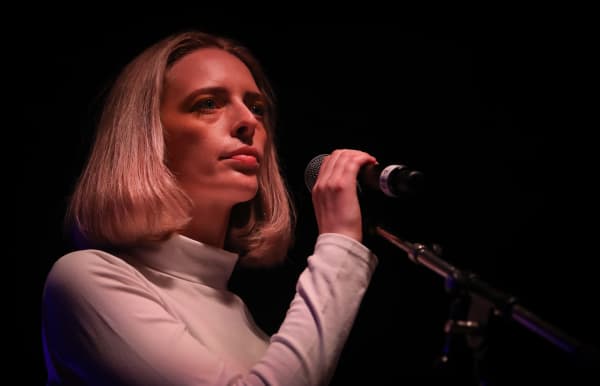 Chelsea Jade performing at Auckland's Wondergarden festival on December 31, 2017.