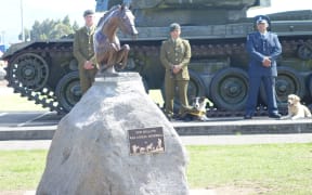 A New Zealand War Animal Memorial was unveiled at the National Army Museum in Waiouru.