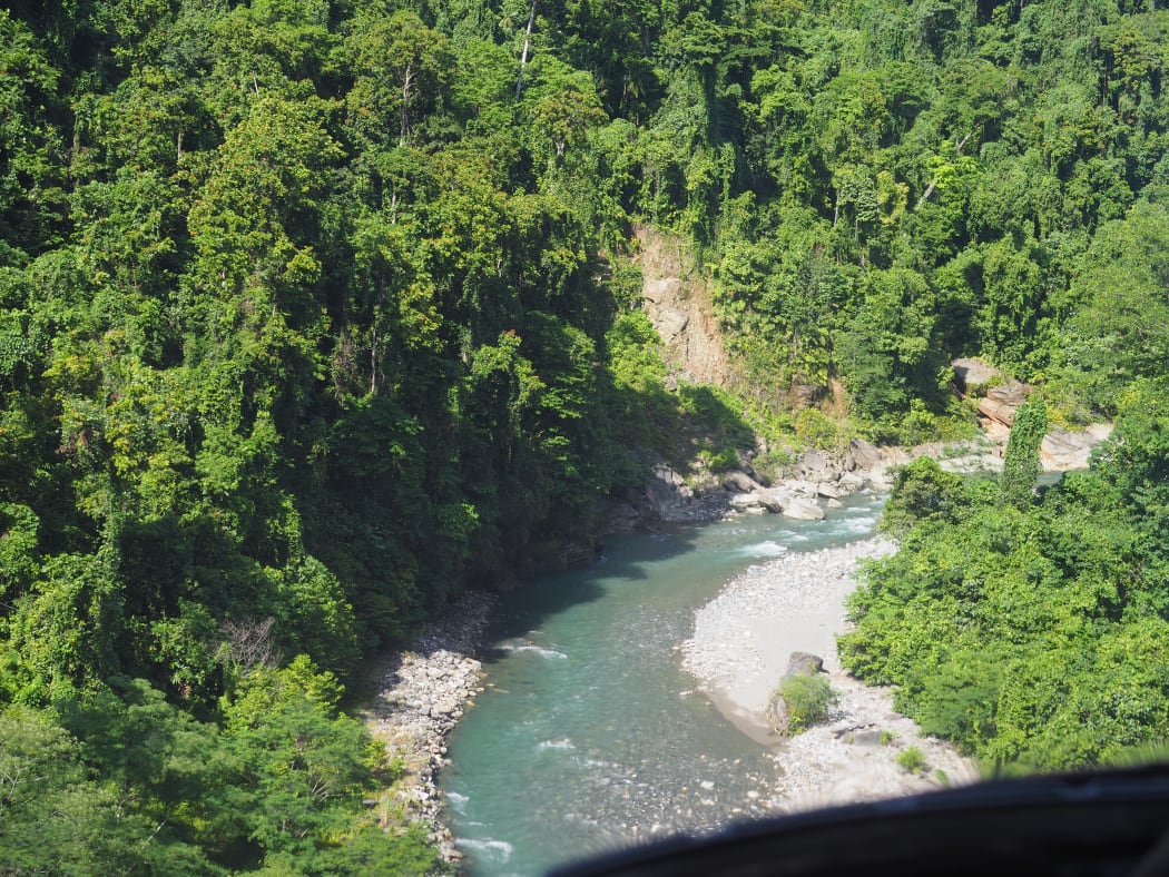 Tina River on Guadalcanal