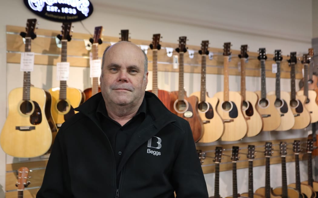 Nelson retailer Tim Babbage.