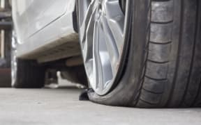 car tyre puncture generic