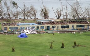 The primary school at Lavena Village Taveuni Fiji