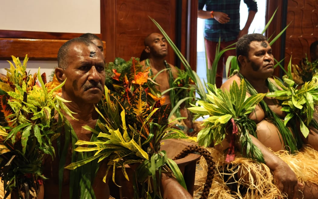 PIF leaders meet in Nadi for retreat in February 2023.