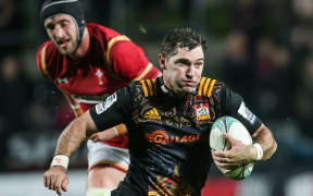 Chiefs first five Stephen Donald
