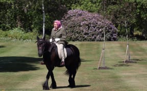 Queen Elizabeth rides pony after UK Covid lockdown