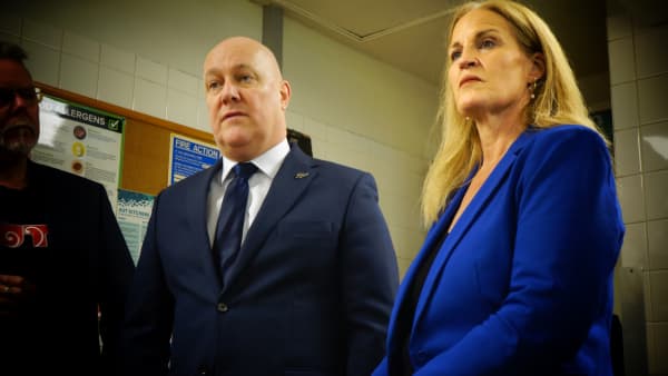 Prime Minister Christopher Luxon and Tourism and Hospitality Minister Louise Upston make the announcement in Auckland.