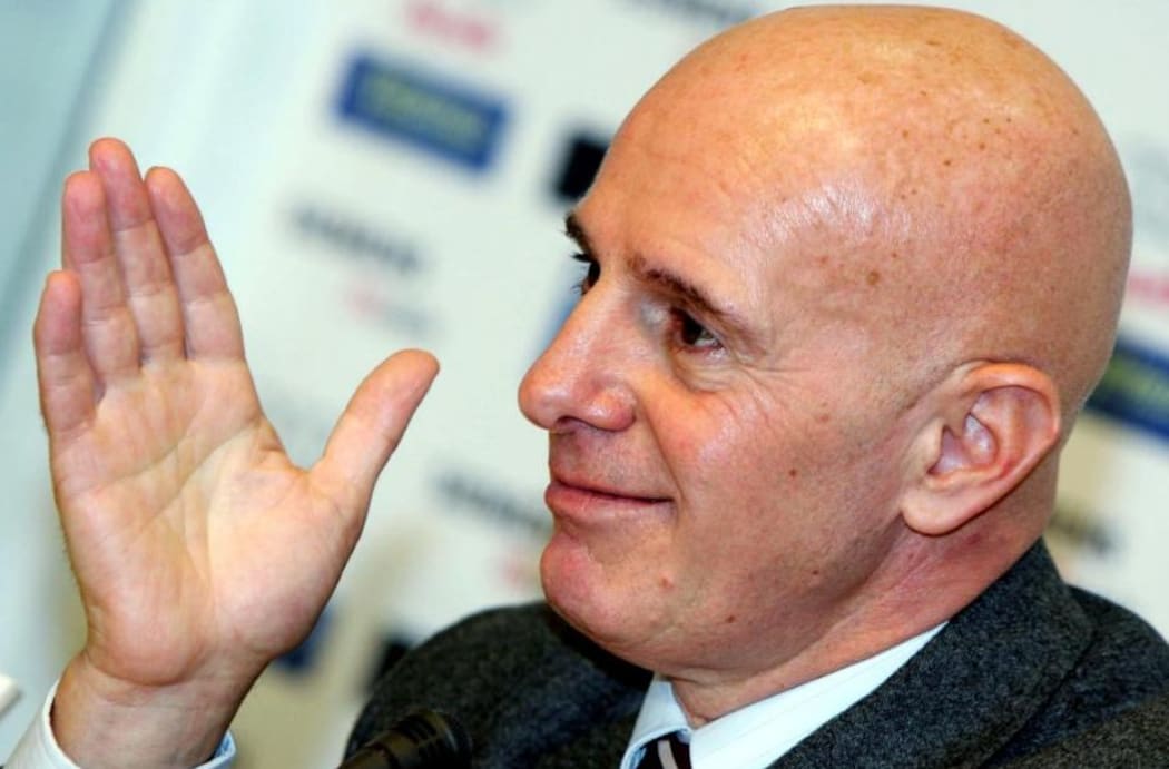 Former AC Milan and Italy coach Arrigo Sacchi.