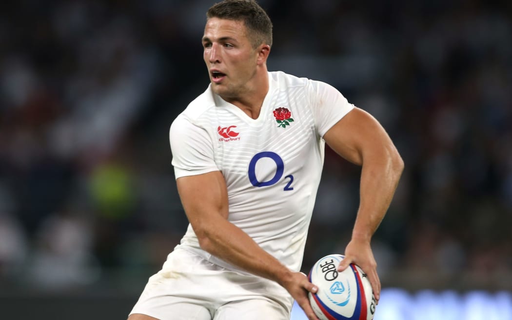 England rugby international Sam Burgess.