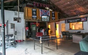 The gang pad when it was in use.
