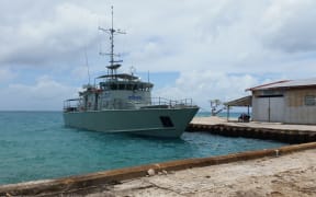 The Cook Islands marine patrol vessel, Te Kukupa