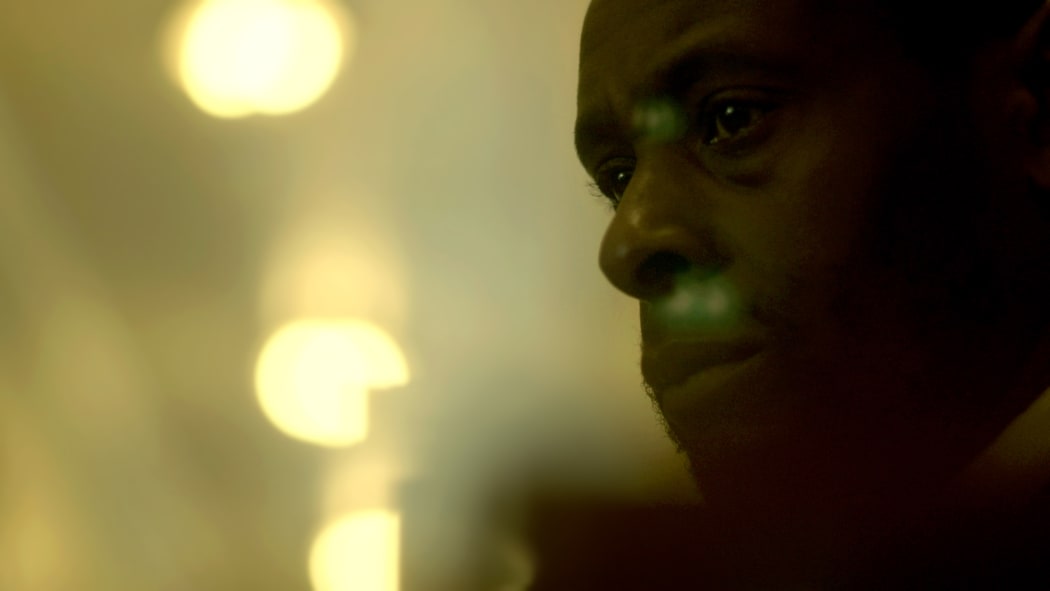 David Harewood as Abe in Jake Mahaffy’s Free in Deed