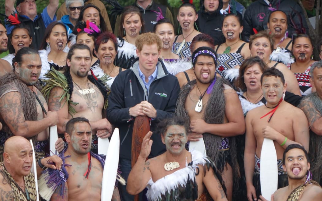 Prince Harry in Whanganui.