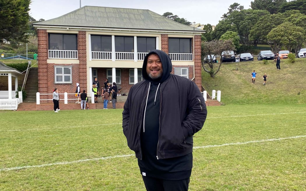Former All Blacks prop Neemia Tialata is back at his old school Wellington College.