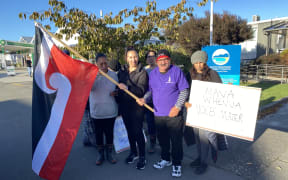 A hīkoi through Martinborough voiced concerns over South Wairarapa District Council's lack of a Māori ward.