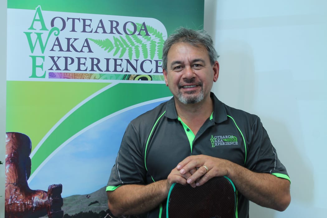 Warner Rahurahu, Navigator of Aotearoa Waka Experience.