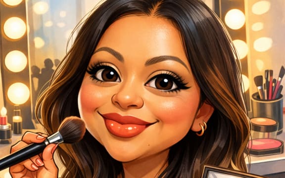 Ari Dayal's ChatGPT generated caricature.