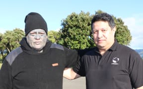 Dennis Makalio, left, and Hone Tibble.