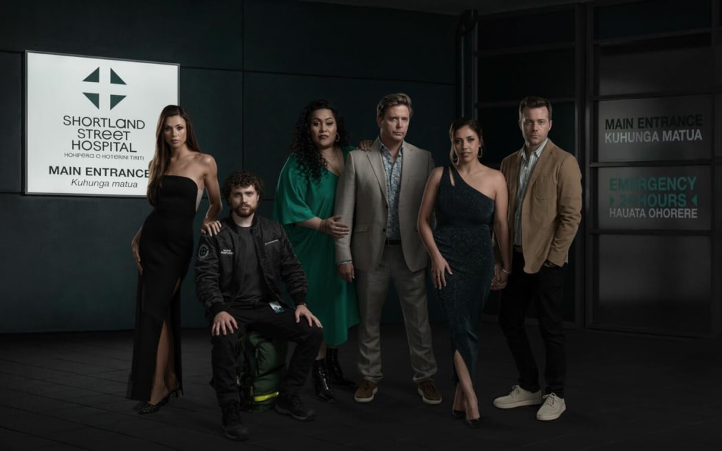 Shortland Street cast photo.