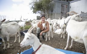 Owner of Kaikoura Cheese, Sarah Jenkins.