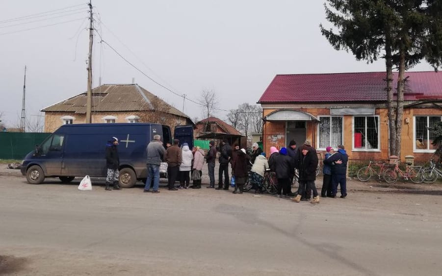 ReliefAid food delivery in Ukraine.