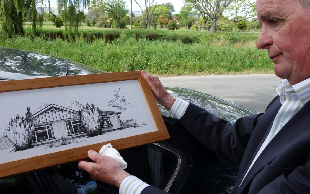 Tom McBrearty and his wife spent 38 years raising a family on River Road in Dallington. Their home was written off by the September 2010 quake.