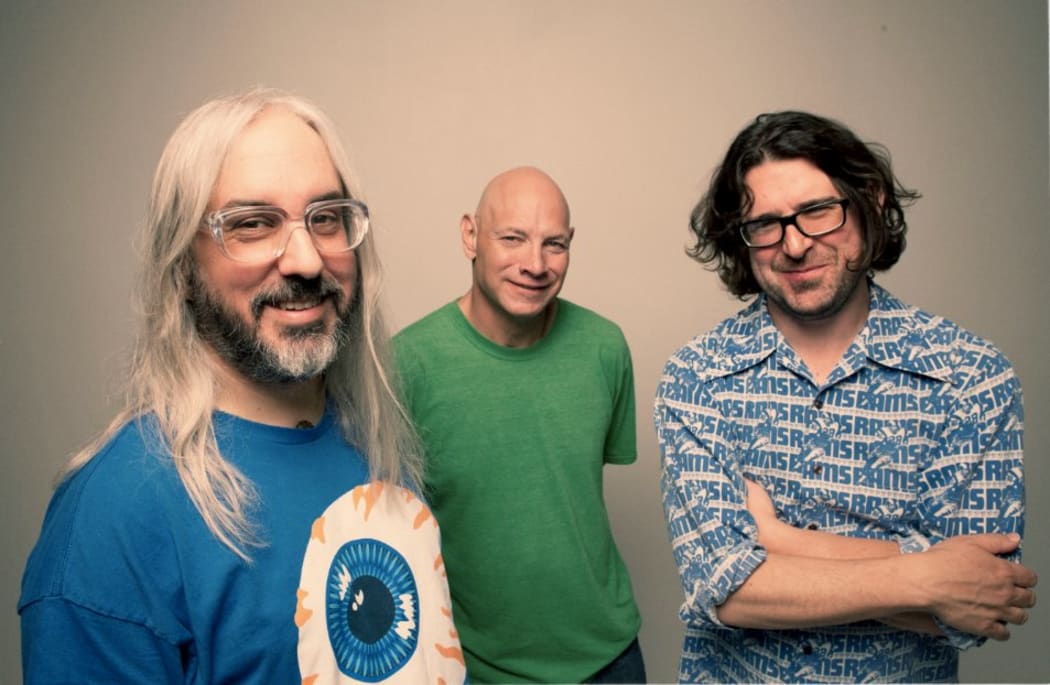 Dinosaur Jr (l-r) J Mascis, Murph, Lou Barlow.