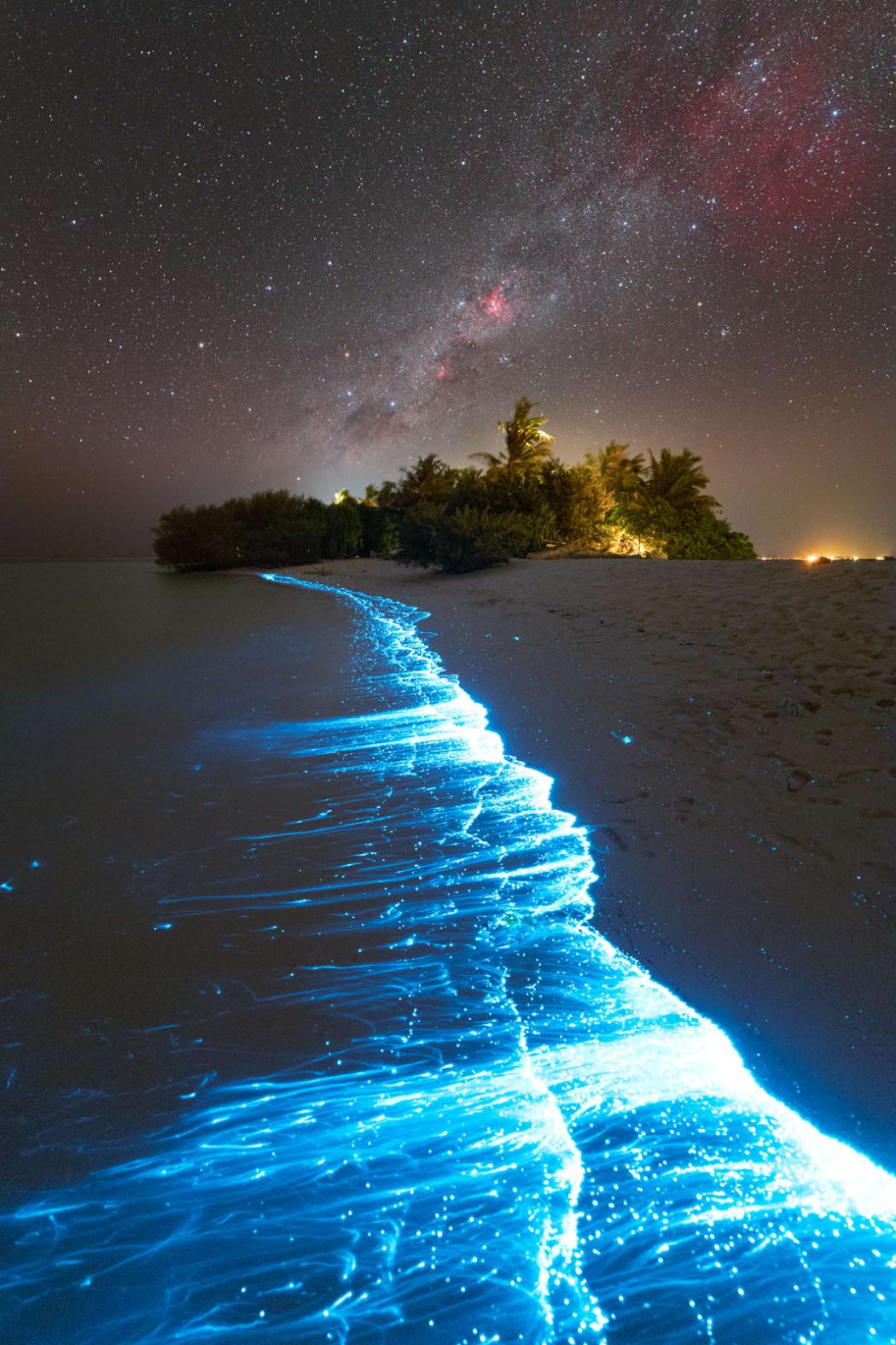 Like Blue Lava by Petr Horalek is one of over 100 photographs on show at the National Maritime Museum in London as part of the Astronomy Photographer of the Year competition.