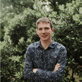 publicity shot of NZ composer Josiah Carr