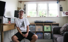 Christoph El’ Truento pictured in his home.