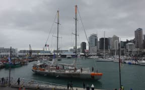 Members of the public will get the chance to go on board Sir Peter Blake's boat over the next few days as it returns to New Zealand for the first time in 16 years.