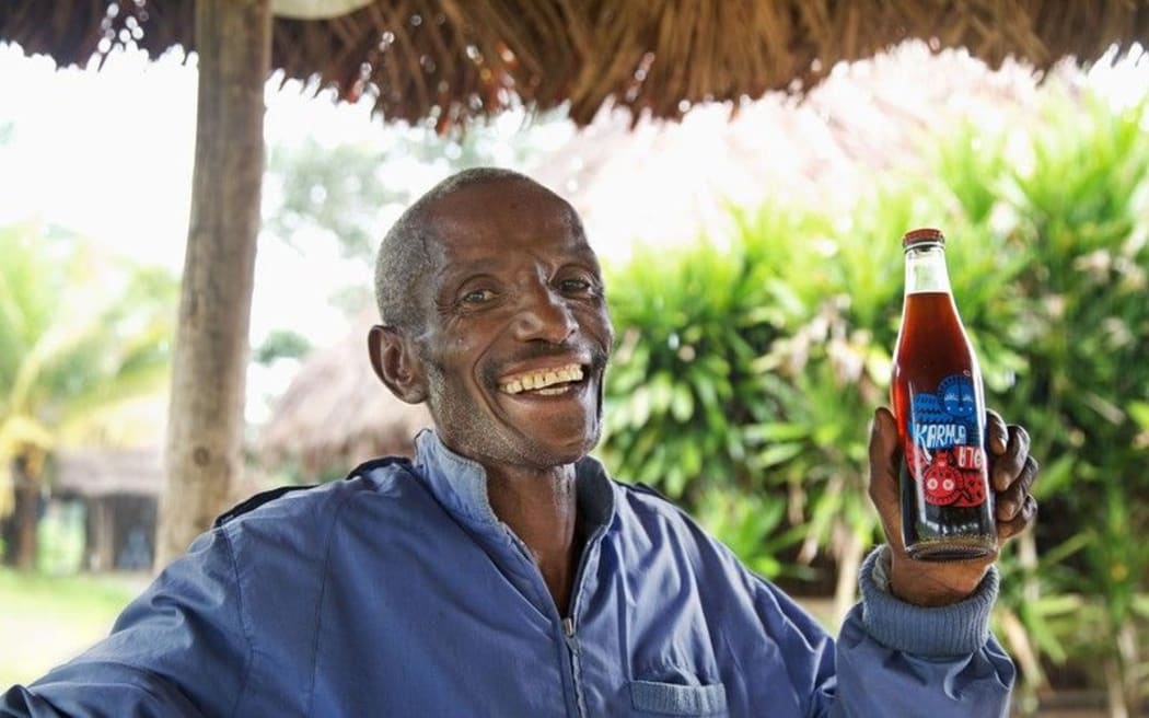 Cola farmer in Sierra Leone