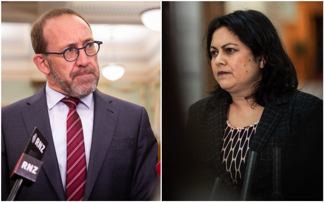 Andrew Little and Ayesha Verrall.