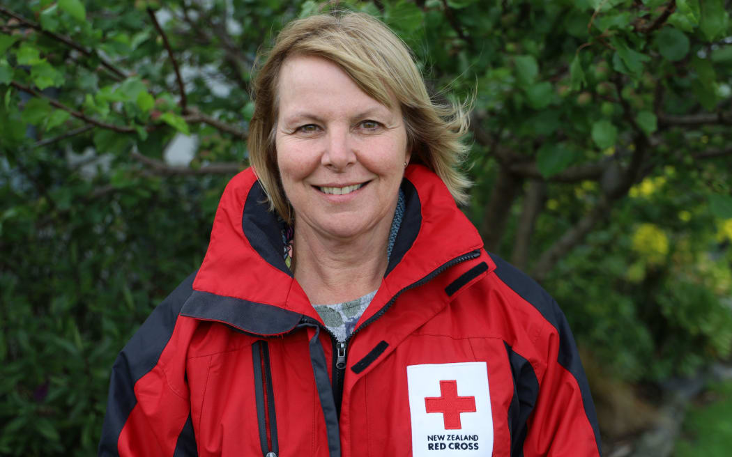 New Zealand Red Cross health delegate Andrea Chapman