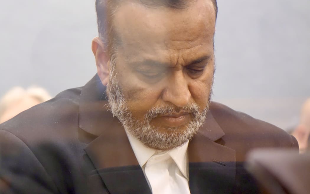 Ashik Ali is sentenced for manslaughter at the High Court in Auckland.