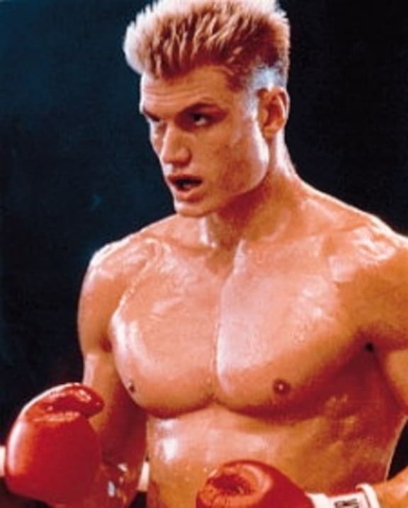 Image of Dolph Lundgren as Ivan Drago in Rocky 4 in 1985