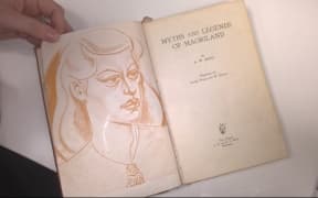 A woman has returned Myths and Legends of Maoriland 67 years after she took it out.