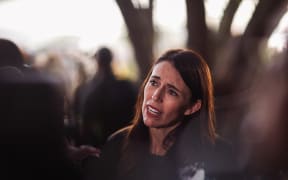 Jacinda Ardern at Waitangi