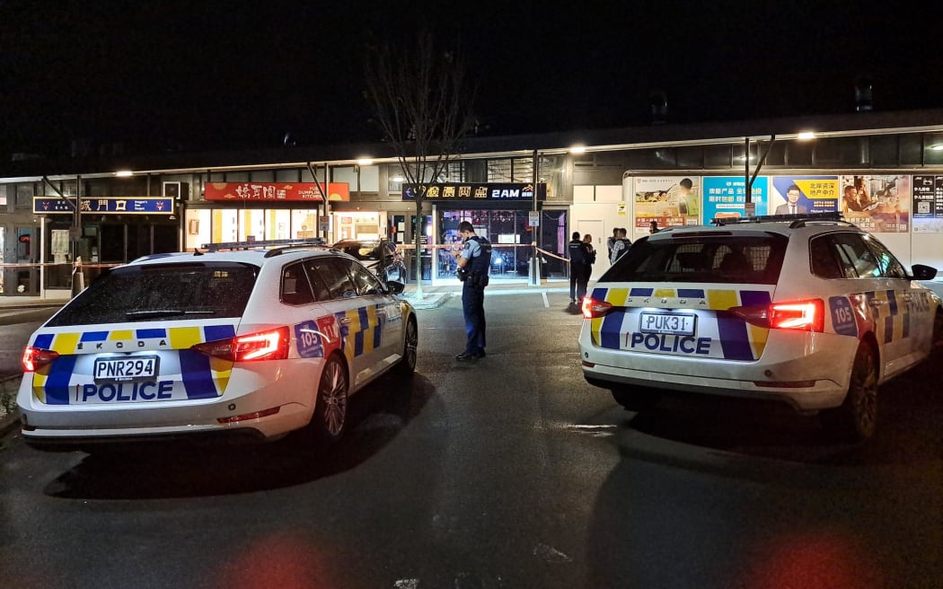 Police said an attacker went into several businesses on Corinthian Drive in Albany at about 9pm on 19 June and hit customers with a weapon.