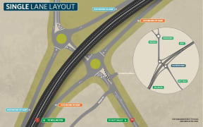 Work to widen lanes at the Pāuatahanui interchange will start on Friday, to prevent congestion on the Transmission Gully when it opens.