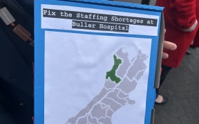 Patient Voice Aotearoa's Malcolm Mulholland and George Mulholland, delivered a petition to Parliament today calling on the Government to urgently fix the staffing shortages at Buller Hospital.