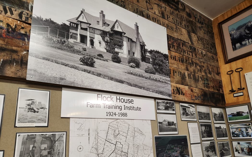 Memorabilia and photos of Flock House from its start in 1924 to its closure in 1988 are on permanent display at the Bulls Museum