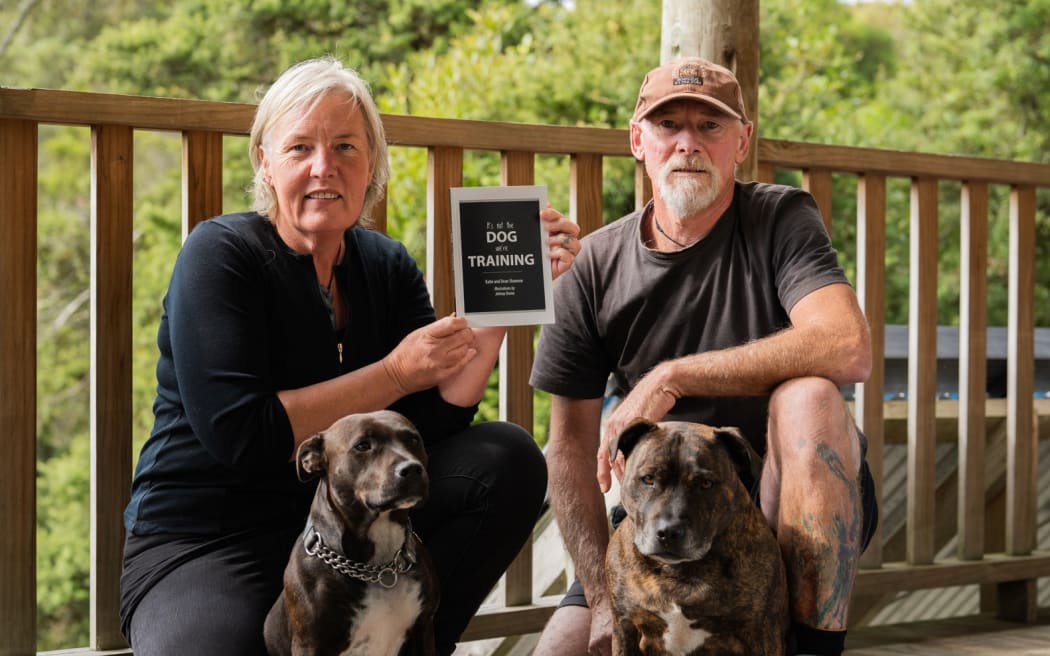 Kennel operators Katie and Dean Shannon are dedicated to teaching youth empathy through working with animals.