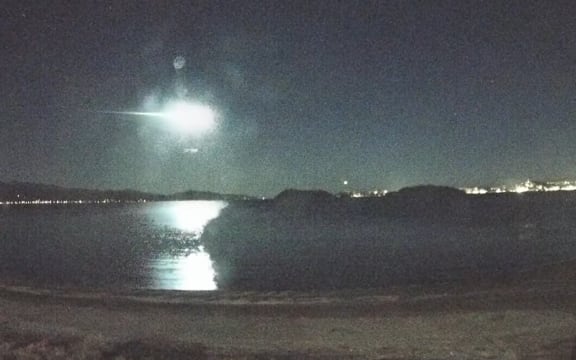 A bright green flash spotted over Wellington on Friday 30 January, at 11:25pm, had some people asking if it was a meteor.